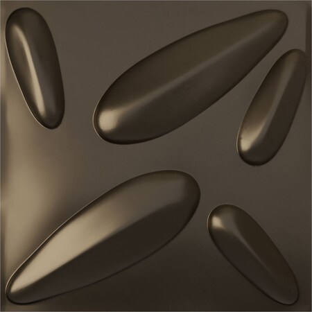 Ekena Millwork 19 5/8in. W x 19 5/8in. H Petal EnduraWall Decorative 3D Wall Panel Covers 2.67 Sq. Ft. WP20X20PLCDB